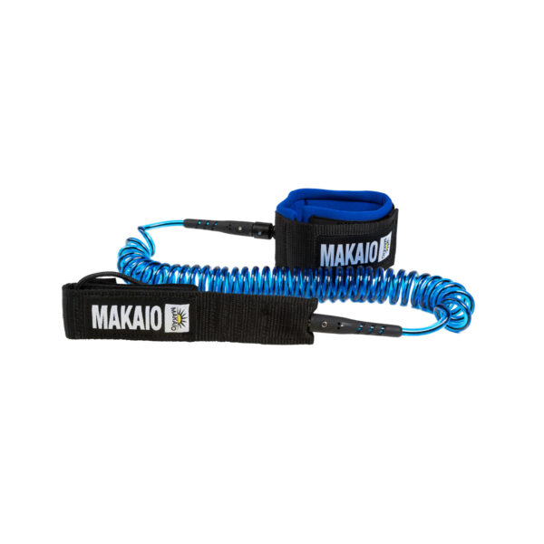 MAKAIO SUP SPIRAL-LEASH BLUE