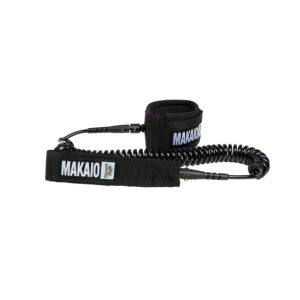 MAKAIO SUP SPIRAL-LEASH BLACK