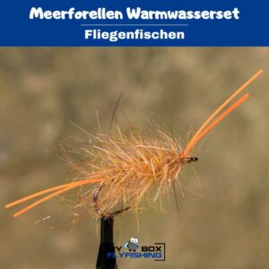 Meerforellenfliegen Warmwasserset – Bild 2